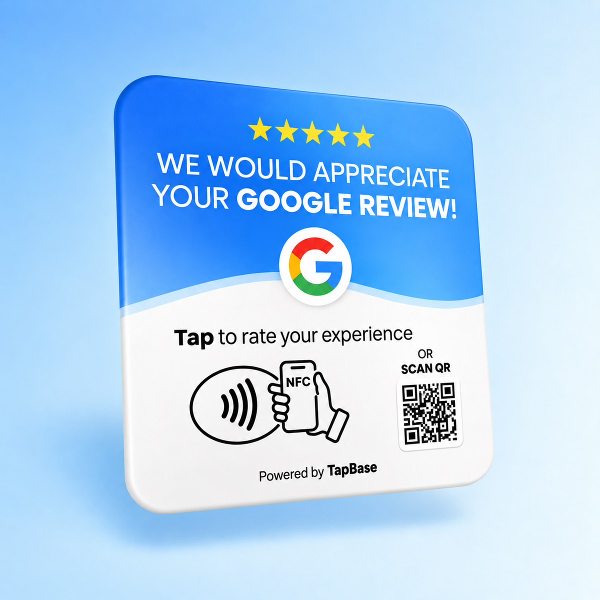 Instant Google Review Tap NFC Card