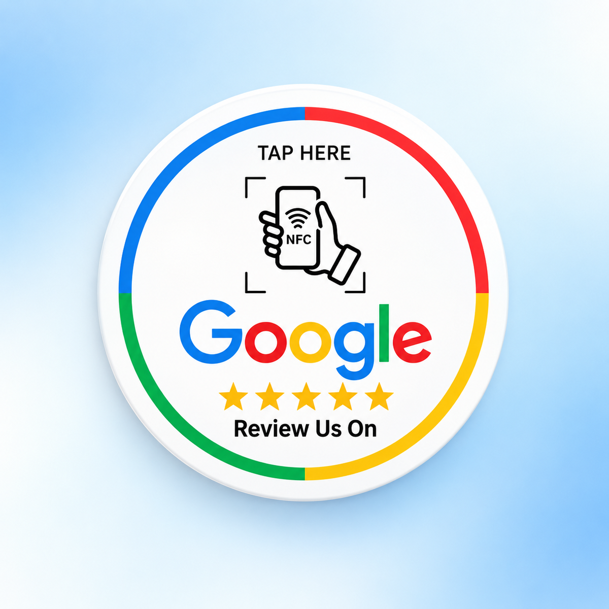 Instant Google Review Tap NFC Card