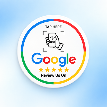 Instant Google Review Tap NFC Card